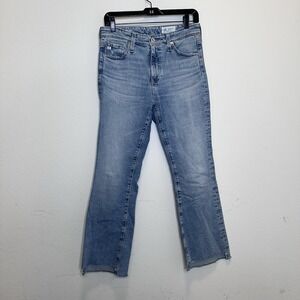 AG Adriano Goldschmied Womens Jeans 27 Farrah Boot Crop Mid Rise Japanese Denim